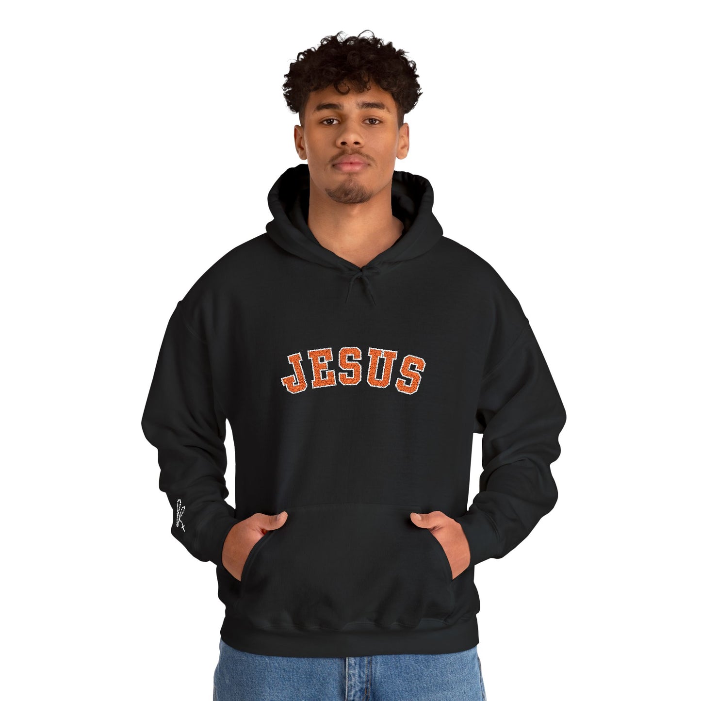 Cozy Embroidered Jesus Sweatshirt