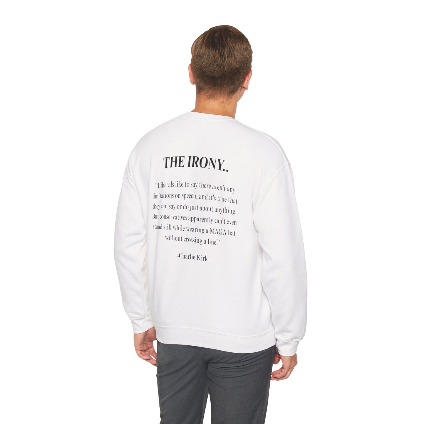 Charlie Kirk Crewneck