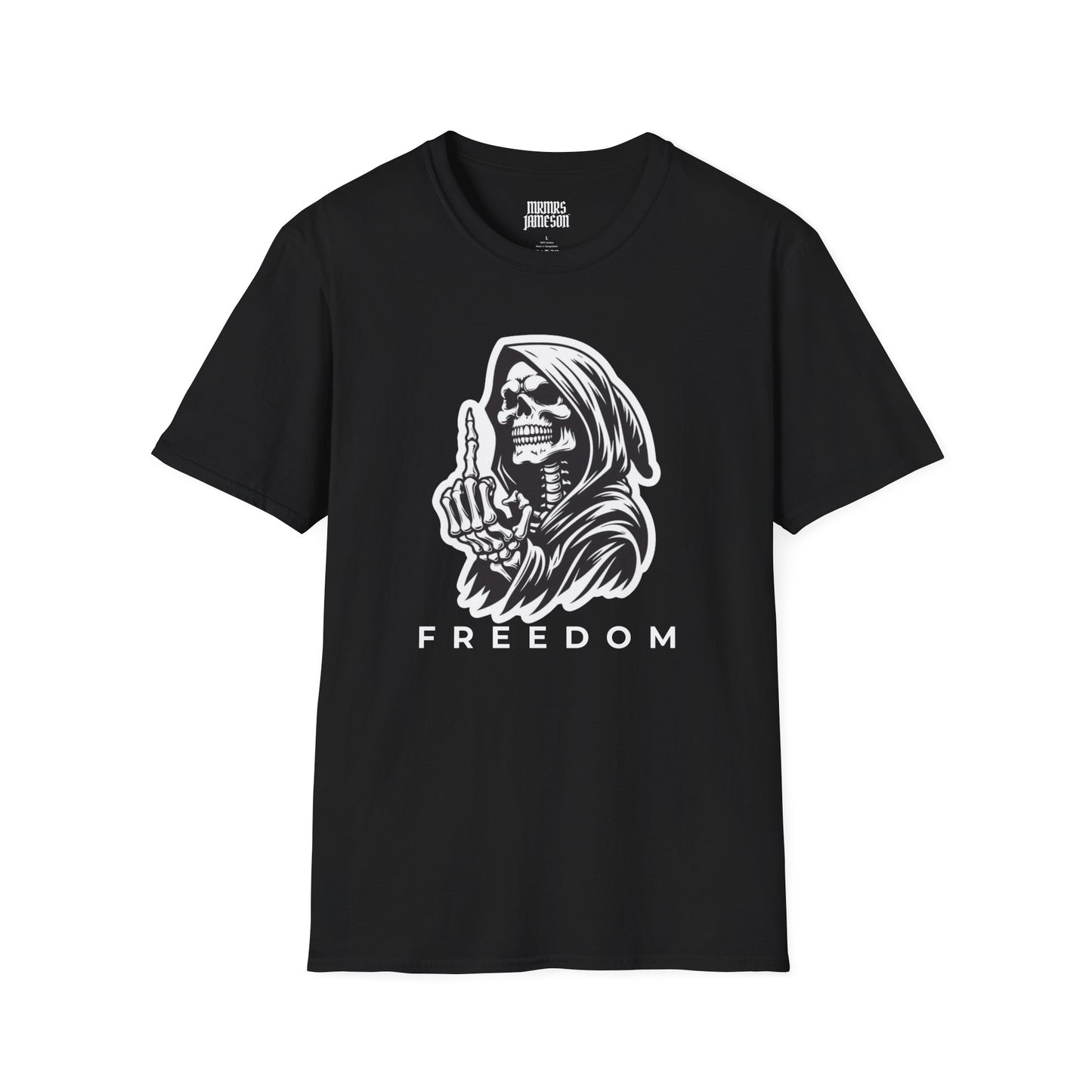 Grim Reaper Freedom Irony Shirt, MRMRSJAMESON Shirts