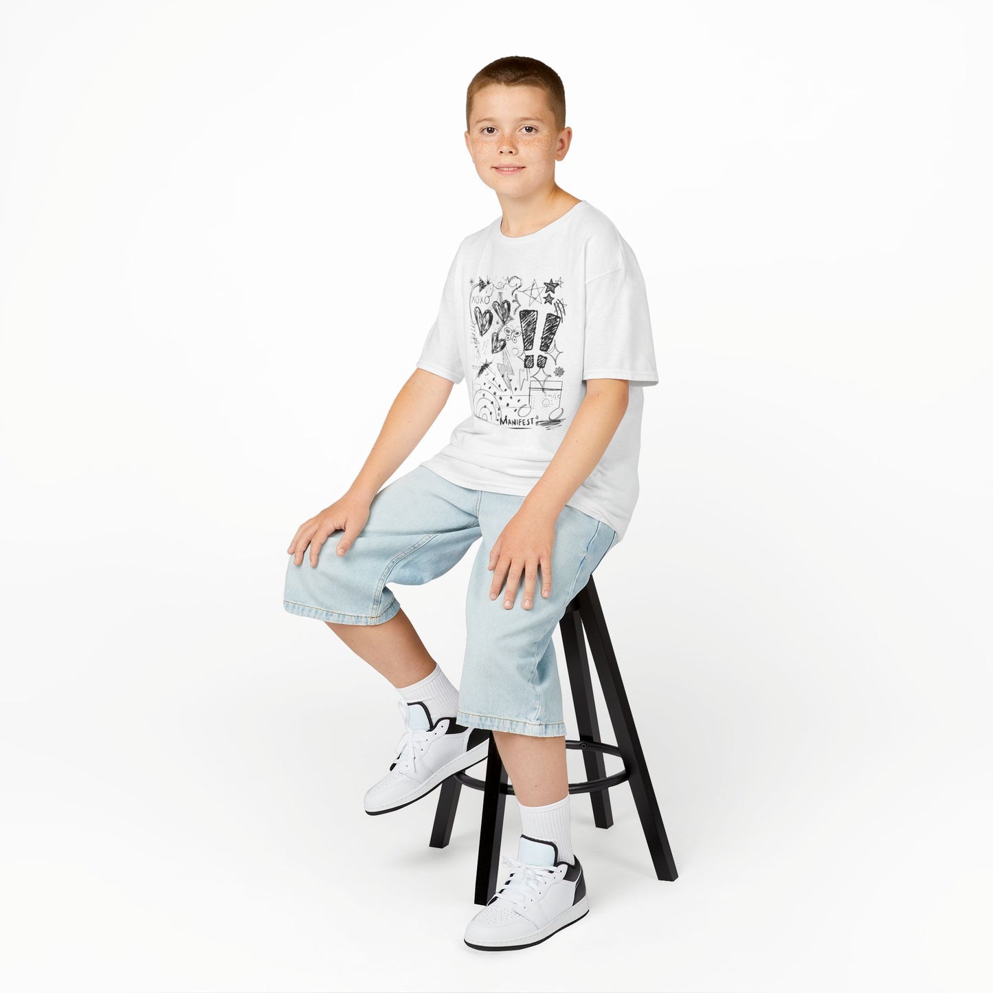 Matching Mini Scribble T-Shirt, MRMRSJAMESON Shirts