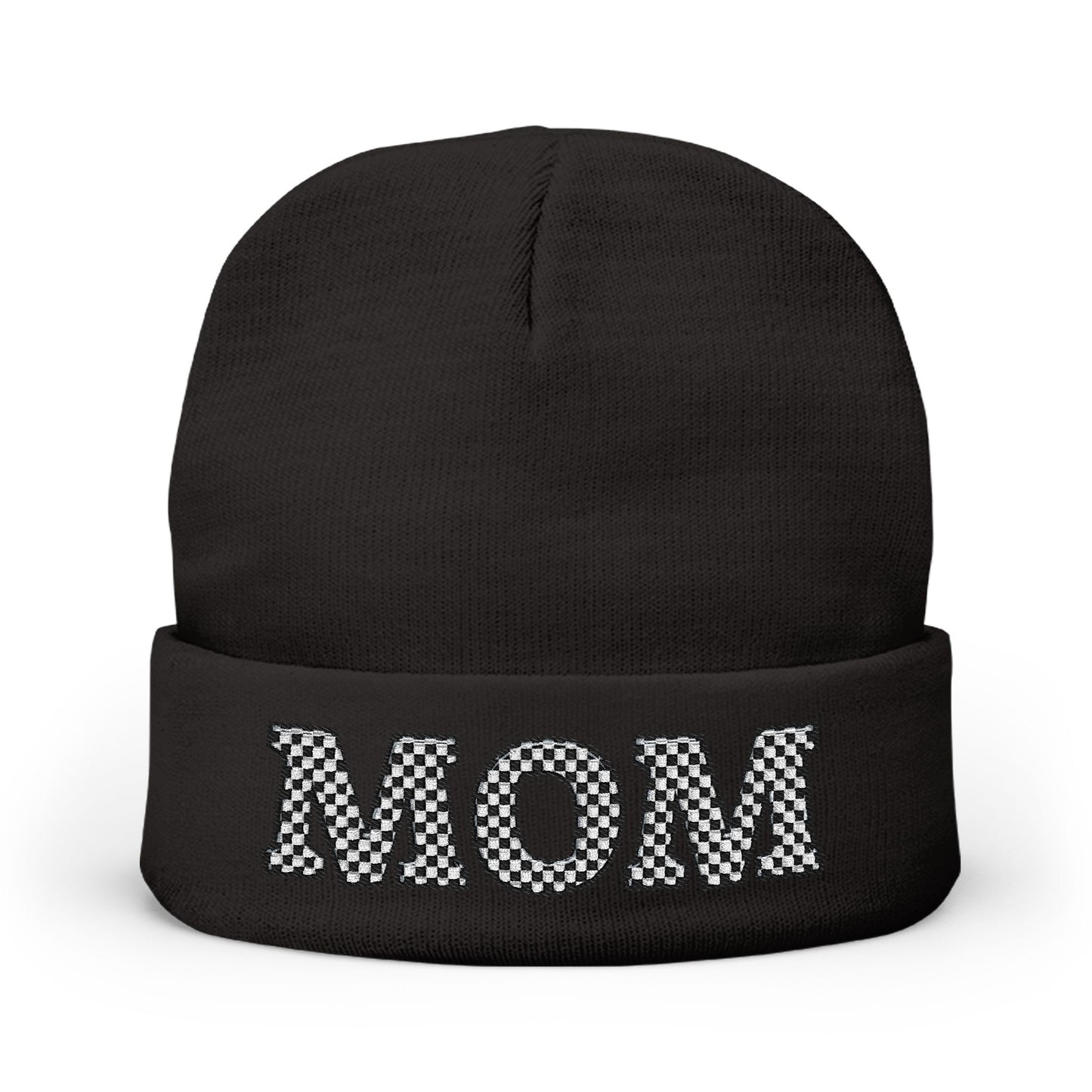 MOM Embroidered Beanie, Winter Hats, MRMRSJAMESON Hats