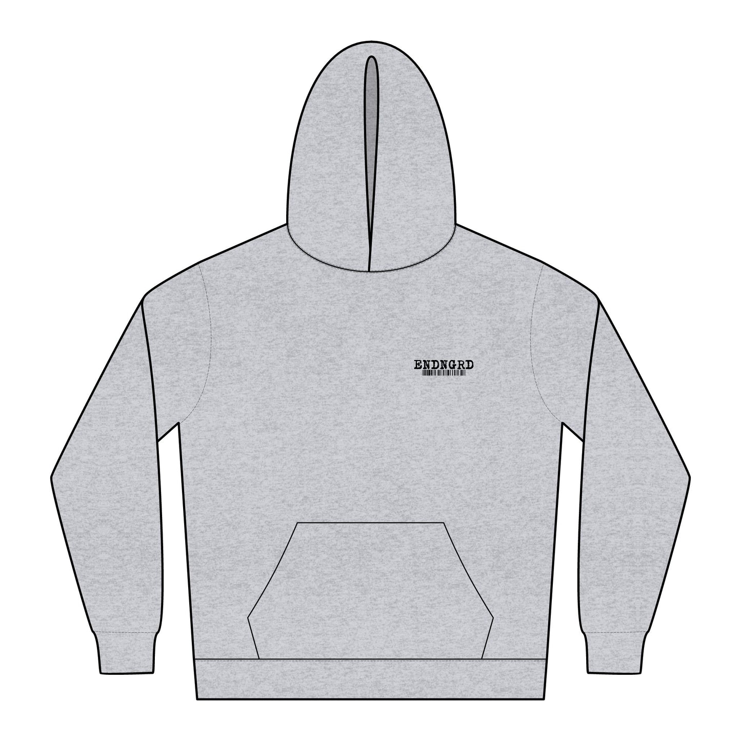 NEW Unisex Relaxed ENDANGERED Barcode Hoodie, MRMRSJAMESON