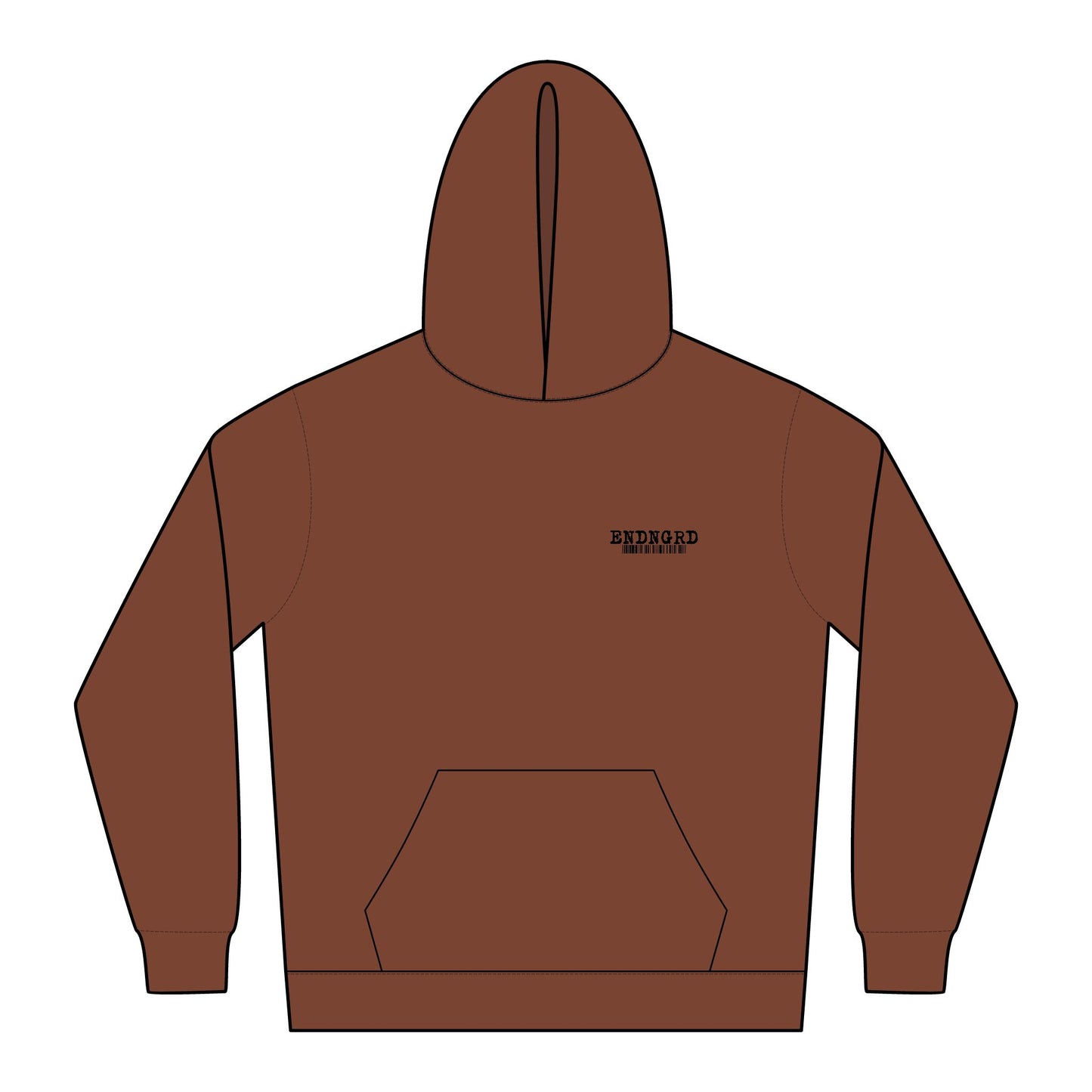 NEW Unisex Relaxed ENDANGERED Barcode Hoodie, MRMRSJAMESON