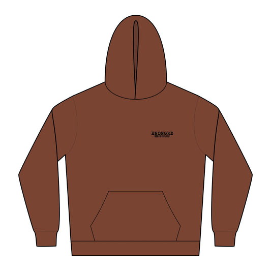 NEW Unisex Relaxed ENDANGERED Barcode Hoodie, MRMRSJAMESON