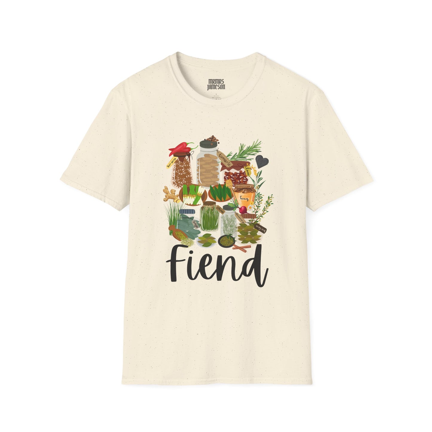 Herb Fiend T-Shirt, Herbalist, Naturopath, Holistic, MRMRSJAMESON Shirts