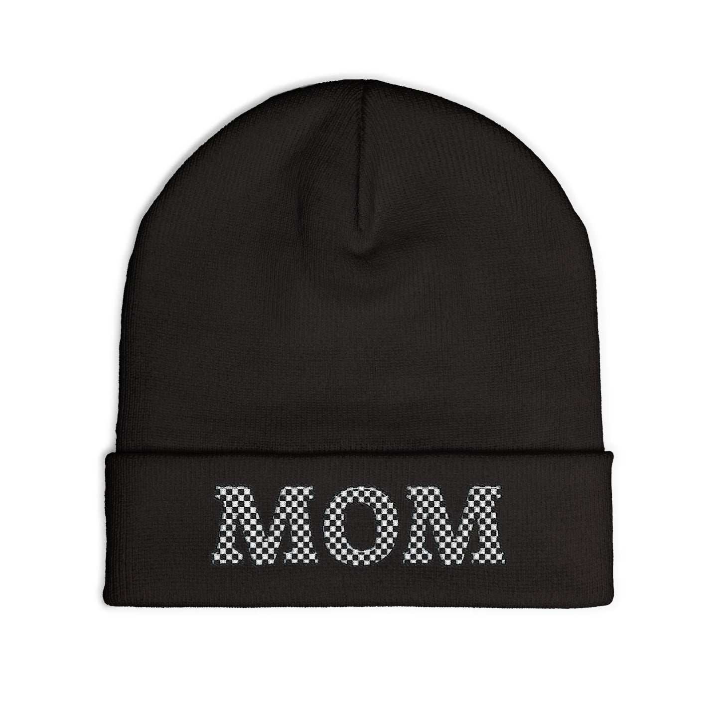 MOM Embroidered Beanie, Winter Hats, MRMRSJAMESON Hats