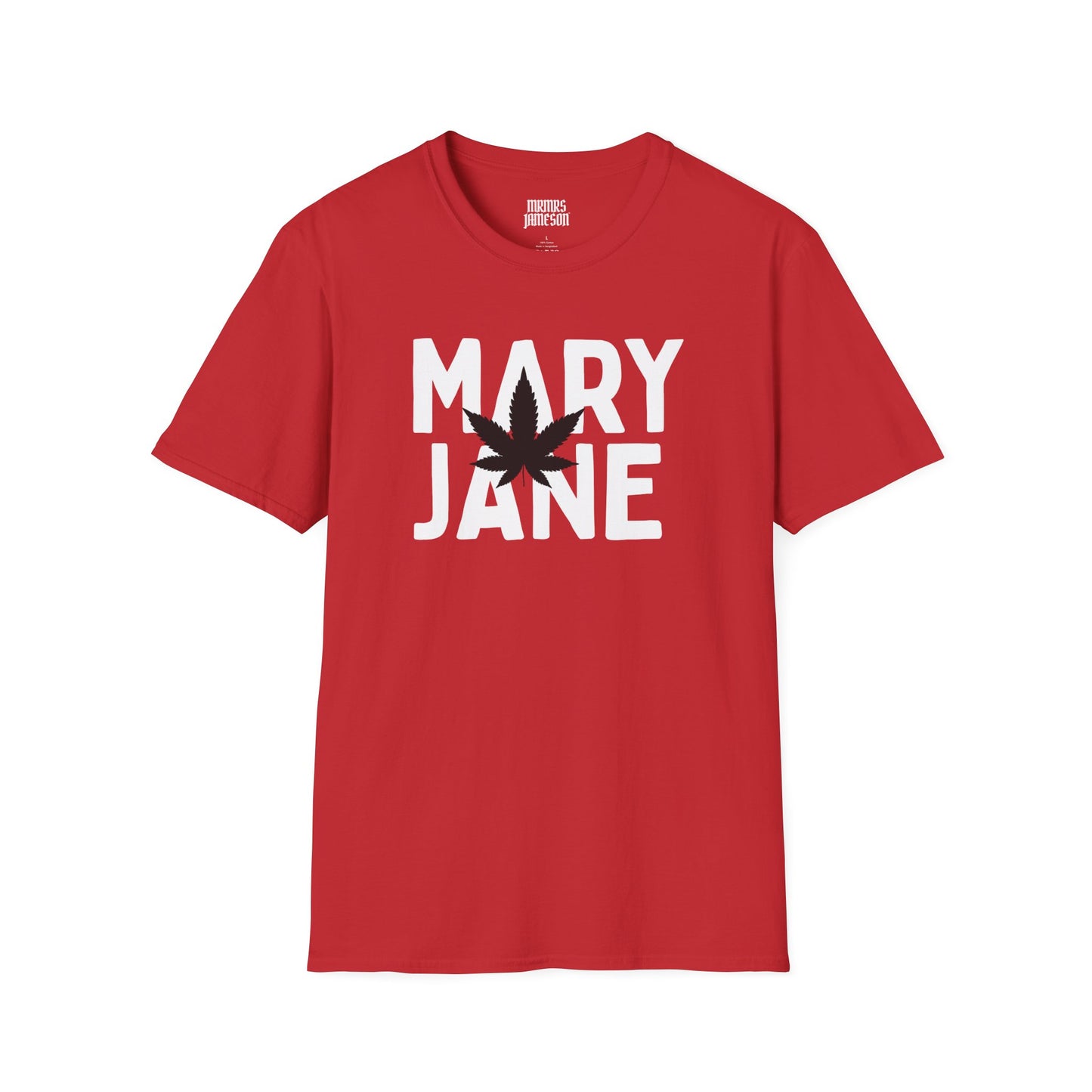 RED MaryJane T-Shirt, MJ Cannabis Weed Shirt, MRMRSJAMESON Shirts