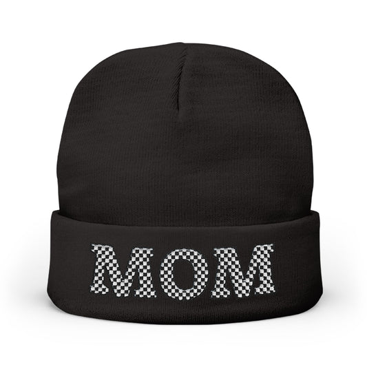 MOM Embroidered Beanie, Winter Hats, MRMRSJAMESON Hats