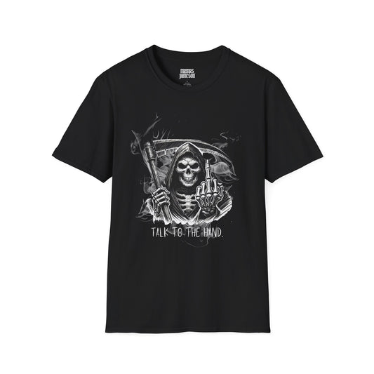 Grim Reaper T-Shirt, Talk to the Hand, MRMRSJAMESON Shirts