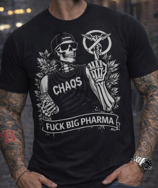 F**k Big Pharma Men’s Graphic T-Shirt