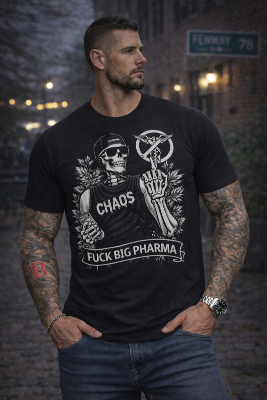 F**k Big Pharma Men’s Graphic T-Shirt