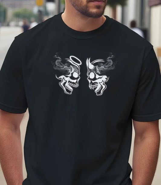 Halo & Havoc Graphic Skull Tee